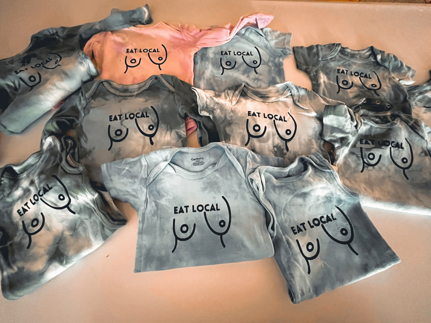 "Eat Local" Baby Shirts
